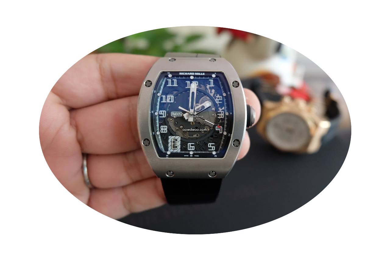 Richard Mille rm005 titanium new 100%...