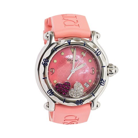 Chopard Happy Sport Diamond/Ruby/MOP Hea...