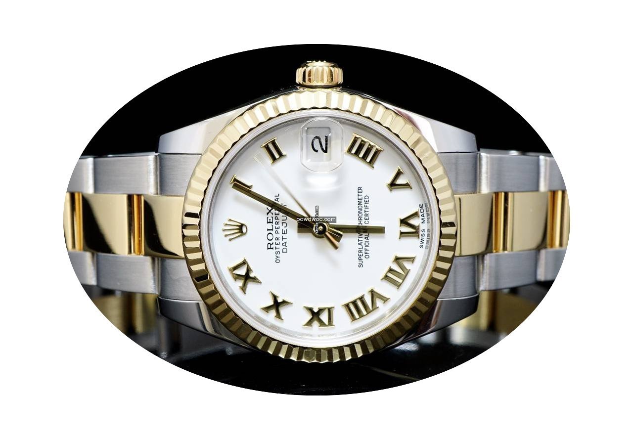 Rolex 2014 Steel & Gold 31mm Datejust, M...