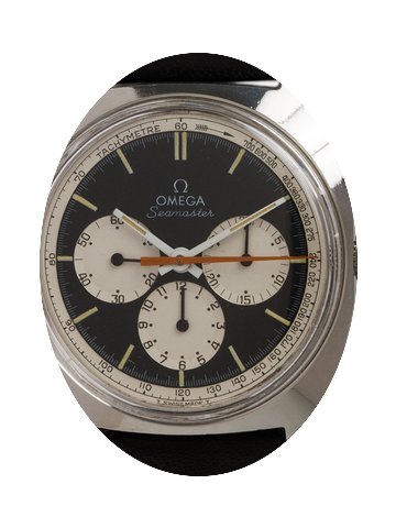 Omega SS Seamaster Chronograph ref 145.0...