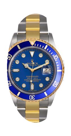 Rolex Submariner Diamond Pre-Owned 16613...