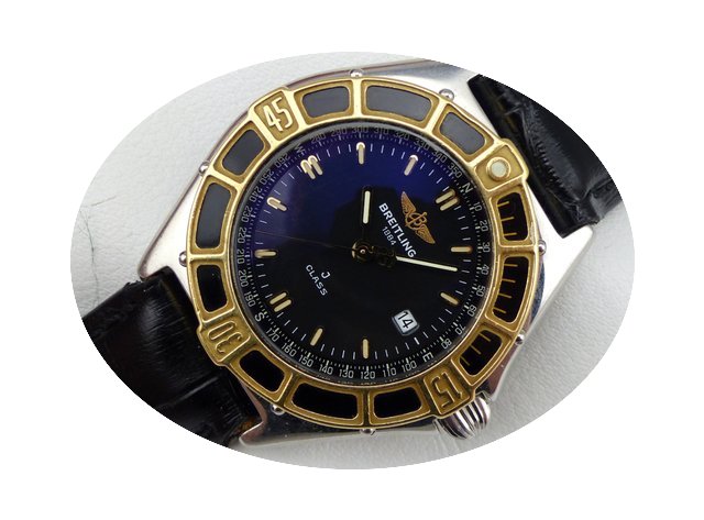 Breitling Lady J Damenuhr - Stahl - Gold...