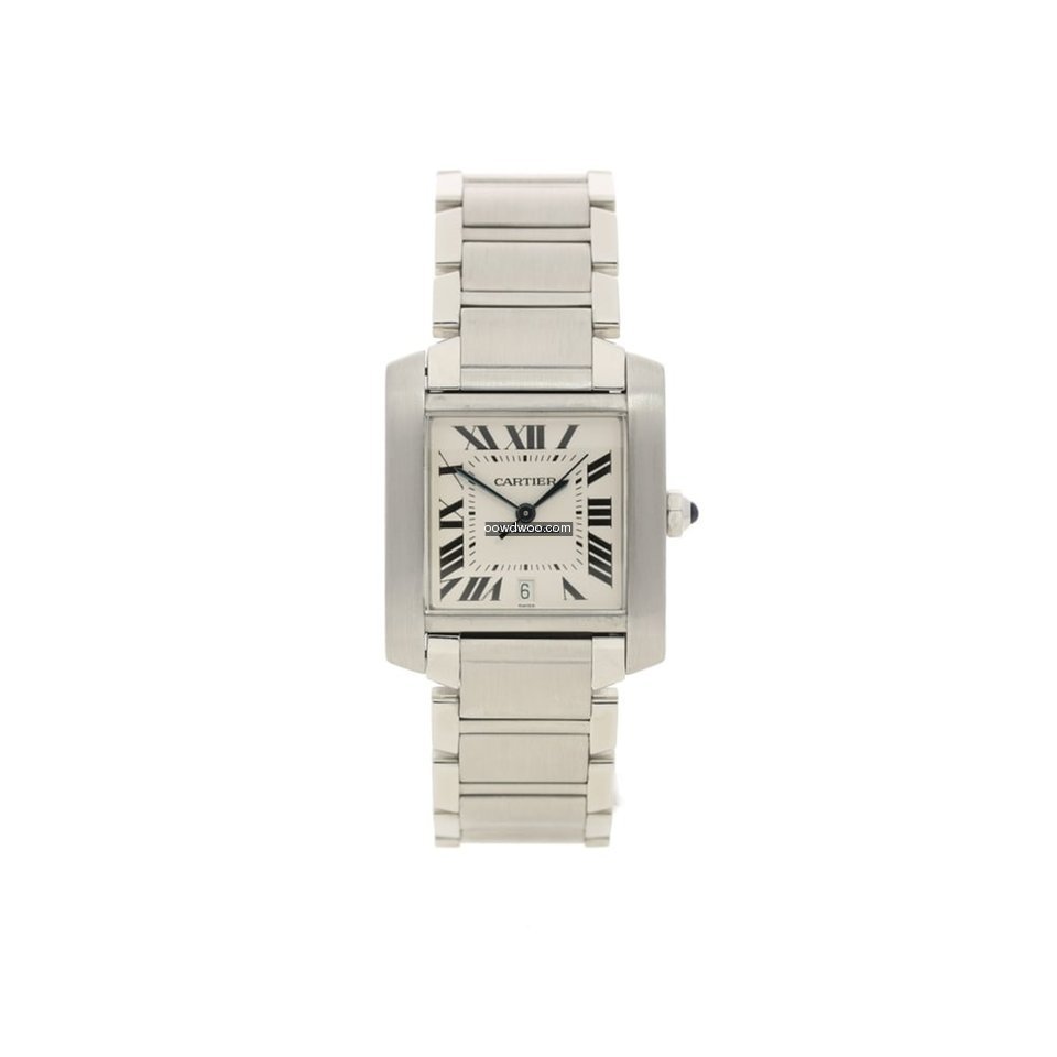 Cartier Tank Francais 2302 - Roman Dial ...