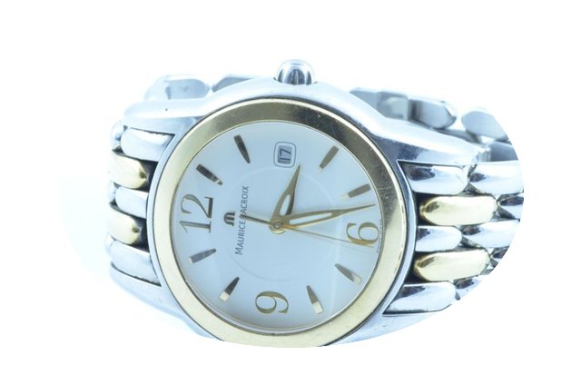 Maurice Lacroix Herren Uhr 43mm Stahl/go...