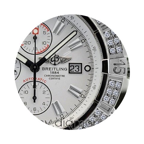 Breitling Super Avenger Watch A13370 Whi...