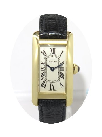 Cartier Tank Américaine 2482 white dial...