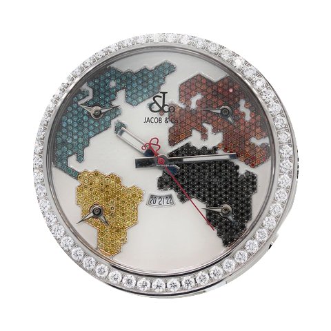 Jacob & Co. 5 Time Zone collection...