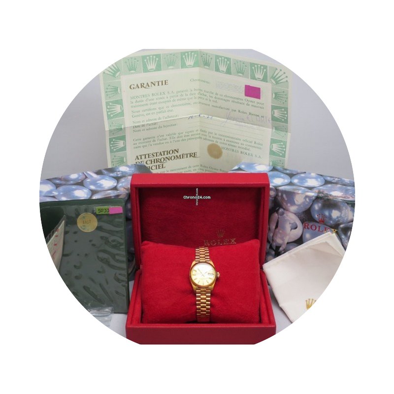 Rolex Vintage Datejust 6917 Champagne Bo...