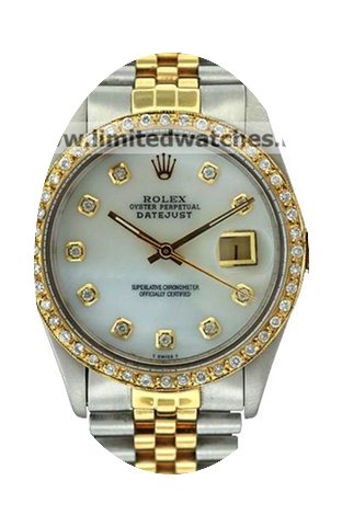 Rolex Mens Datejust 2-Tone Watch...