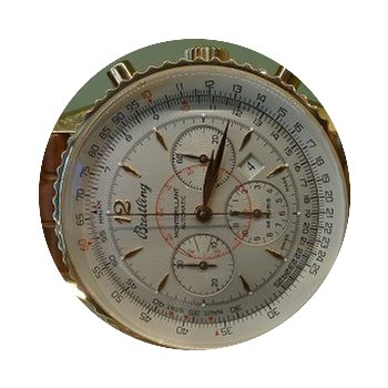 Breitling modern montbrillant 37 mm pink...