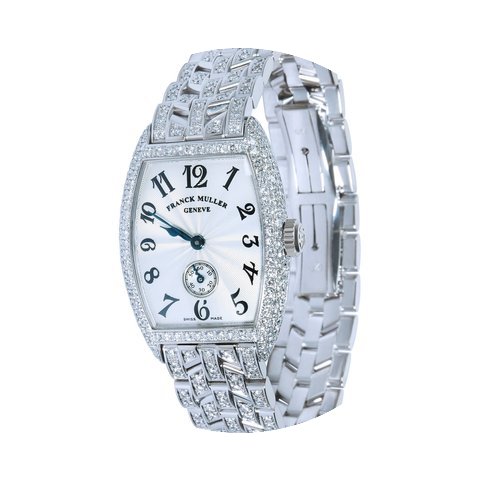 Franck Muller Cintree Curvex 18K White G...