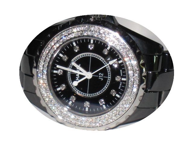 Chanel J12 Ceramic Diamonds...