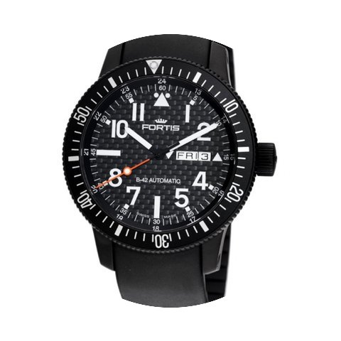 Fortis B-42 Black Day/Date 647.28.71 K...