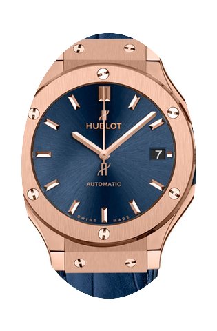Hublot Classic Fusion Blue Sunray Dial 1...