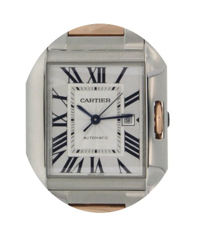 Cartier Tank Anglaise W5310036 Steel, Re...