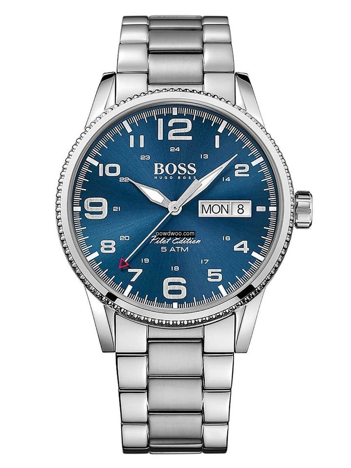 Hugo Boss 1513329 Pilot Herrenuhr Stahlb...