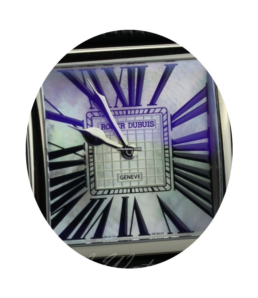 Roger Dubuis White Gold Golden Square...