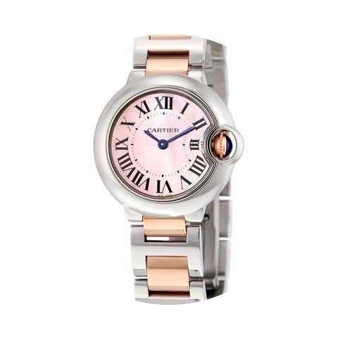 Cartier Ballon Bleu Mother of Pearl Stai...