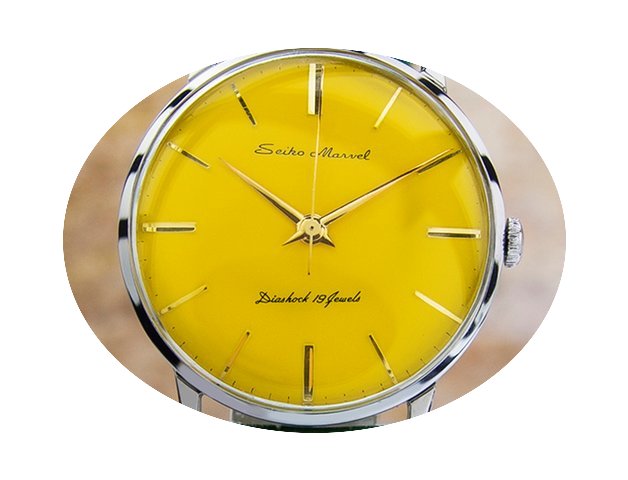 Seiko MARVEL 1950’S DIASHOCK 19 JEWELS...
