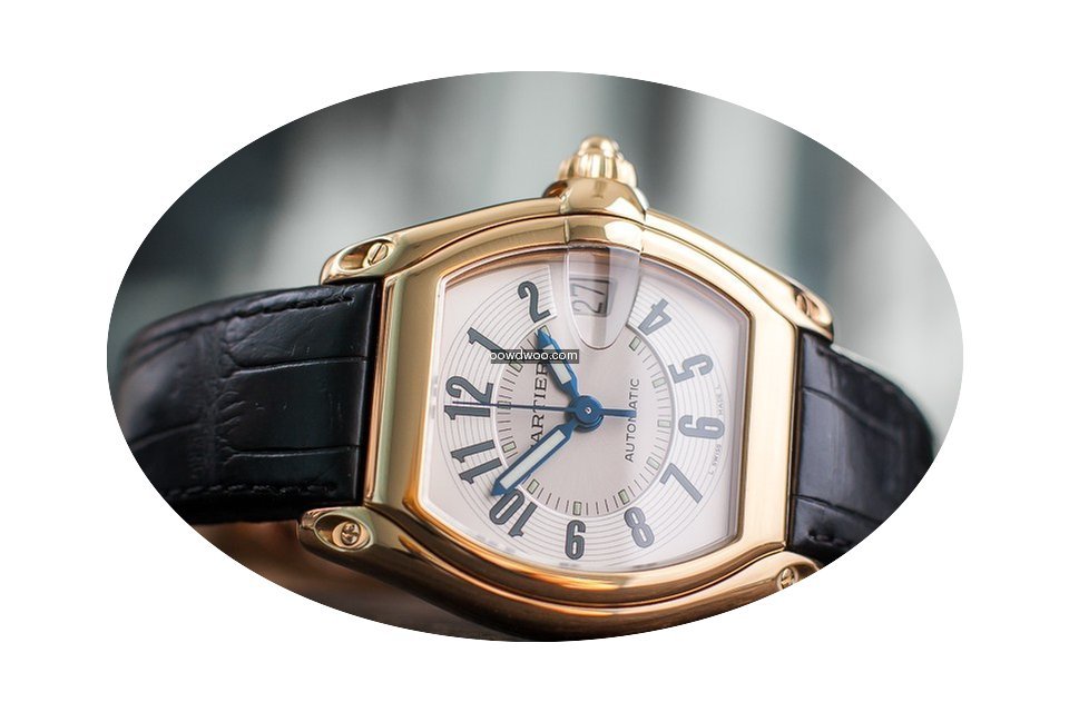 Cartier Roadster Chrono Steel/18k Gold...