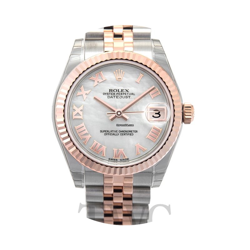Rolex Datejust Lady 31 White MOP/18k ros...