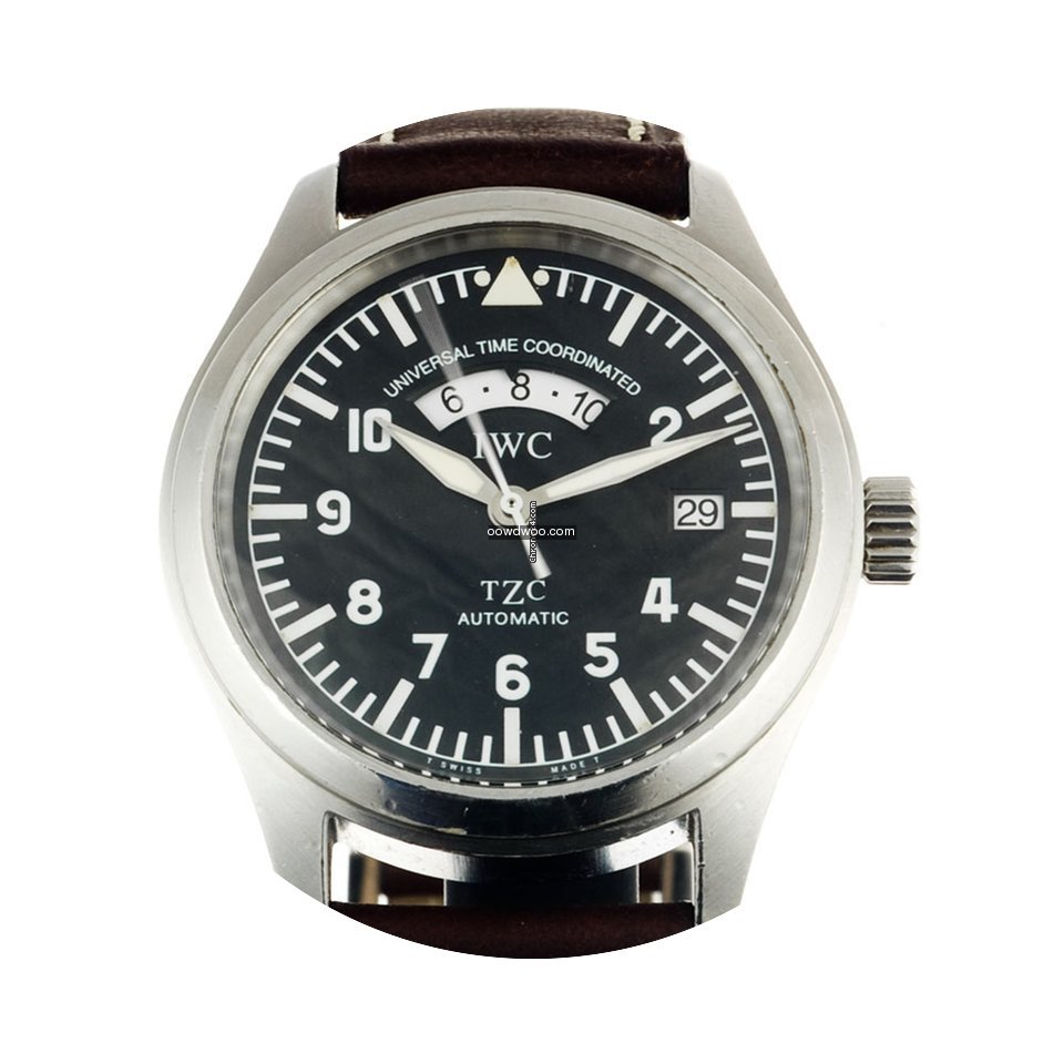 IWC Pilot Spitfire UTC TZC REF 3251...