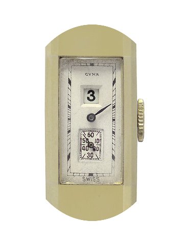Cyma Ladies Wristwatch Jump Hour...