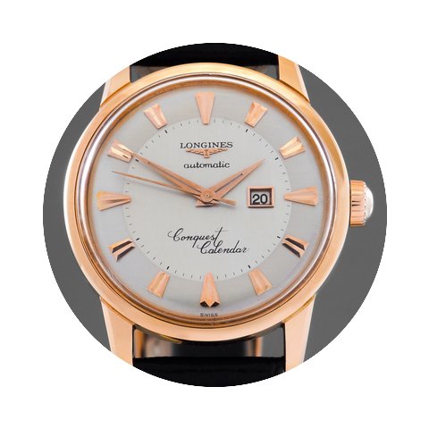 Longines Conquest Calendar 18K Rose Gold...