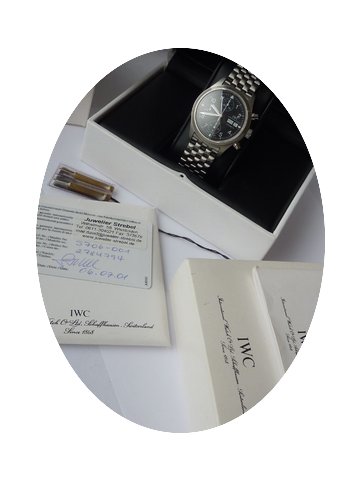 IWC 3706 -001 Chronograph Full Set Day D...