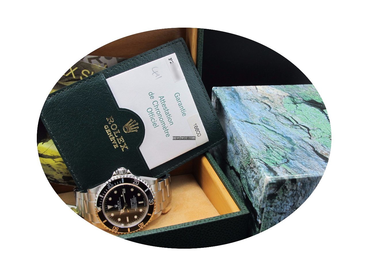 Rolex SEA DWELLER 16600 with Box and PAP...