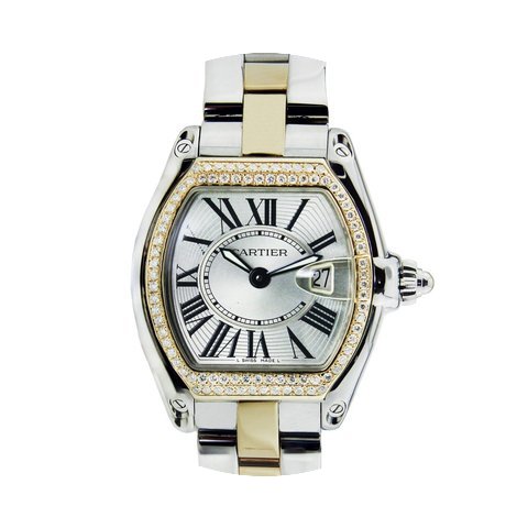 Cartier Roadster 18K Gold Diamonds...