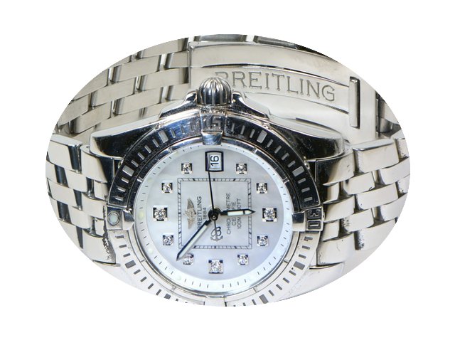 Breitling Cockpit Lady A71356 Factory Wh...