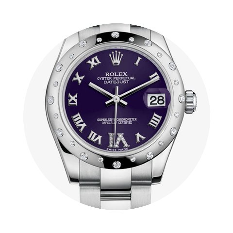 Rolex Datejust 31mm Steel and White Gold...