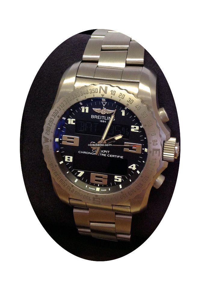 Breitling Cockpit B50 EB5010 - Box & Pap...