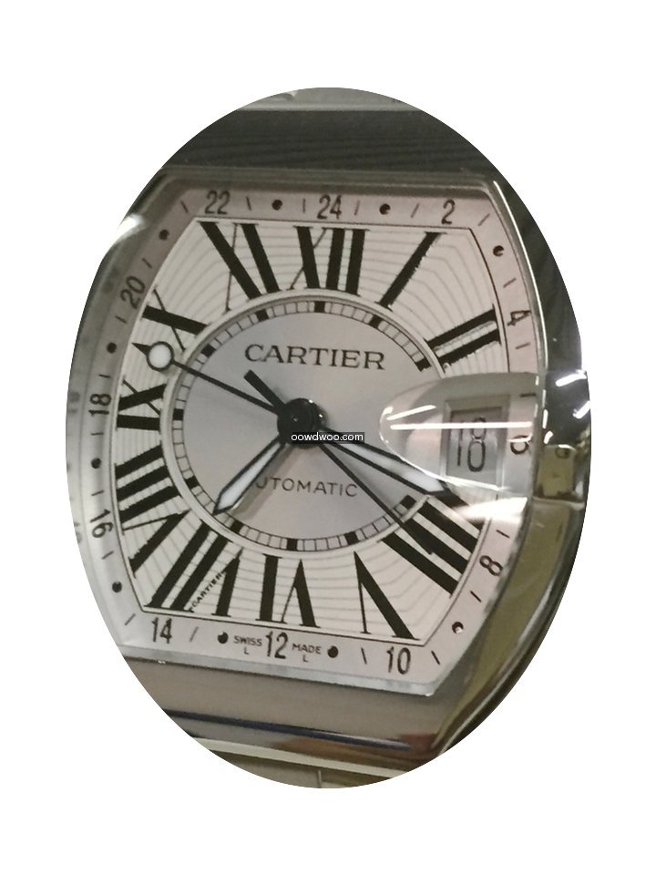 Cartier Roadster GMT XL full-set...