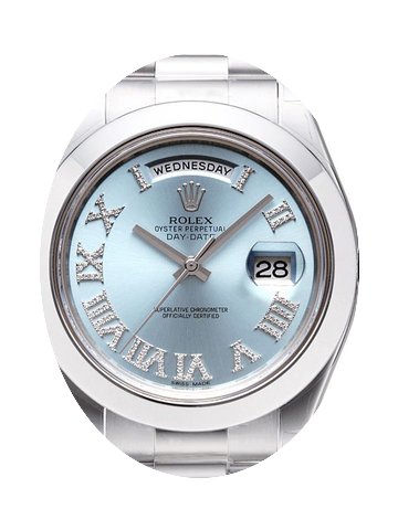 Rolex Day-Date II in Platin Ref. 218206 ...