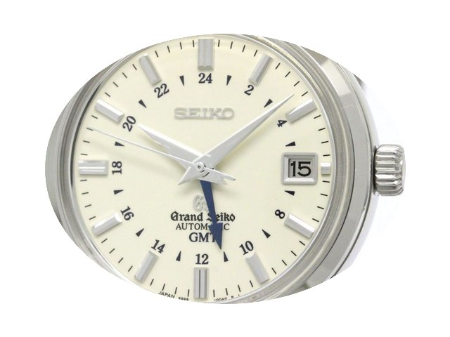 Seiko Gmt Sbgm021 Steel Automatic Mens W...