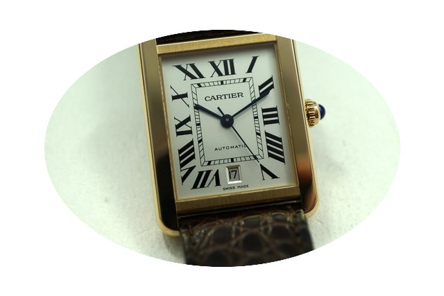 Cartier Tank Solo 18k pink & steel X...