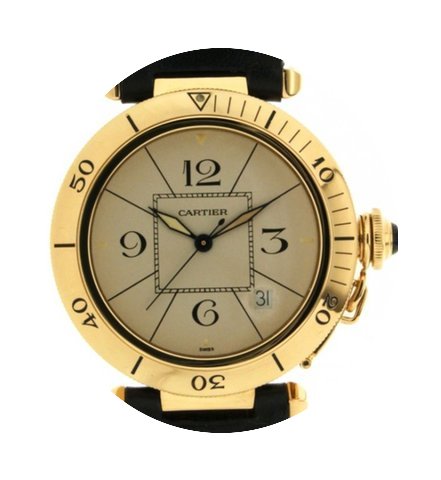 Cartier Pasha 1989 In Yellow Gold 18kt, ...