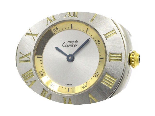 Cartier Must 21 Gold Plated Steel Quartz...