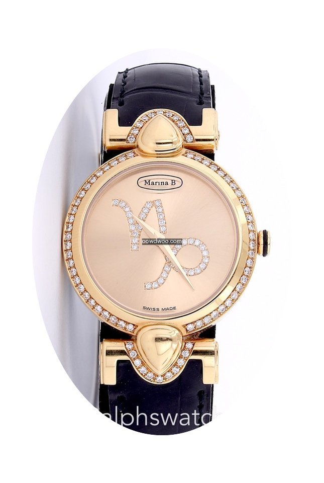 Bulgari Marina B 18K Solid Yellow Gold &...