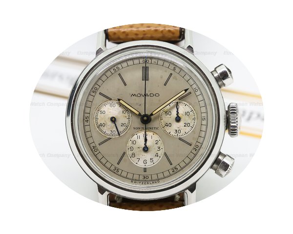 Movado Vintage M95 Chronograph Borgel Ca...