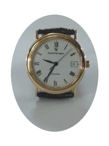 Girard Perregaux 18 Kt Gold Rose...