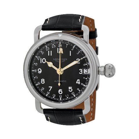 Longines Heritage Automatic Black Dial S...
