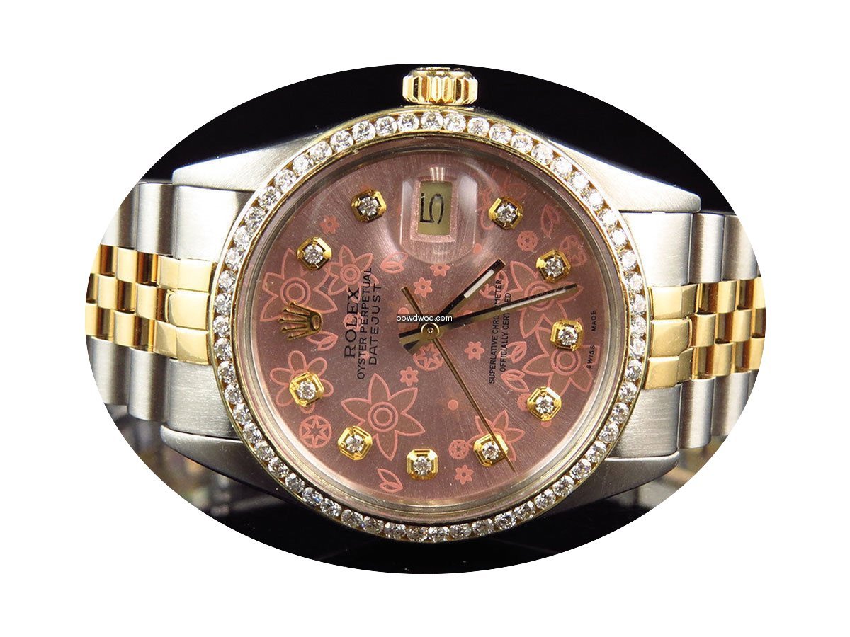 Rolex Datejust 2 Tone 18k Stainless Stee...