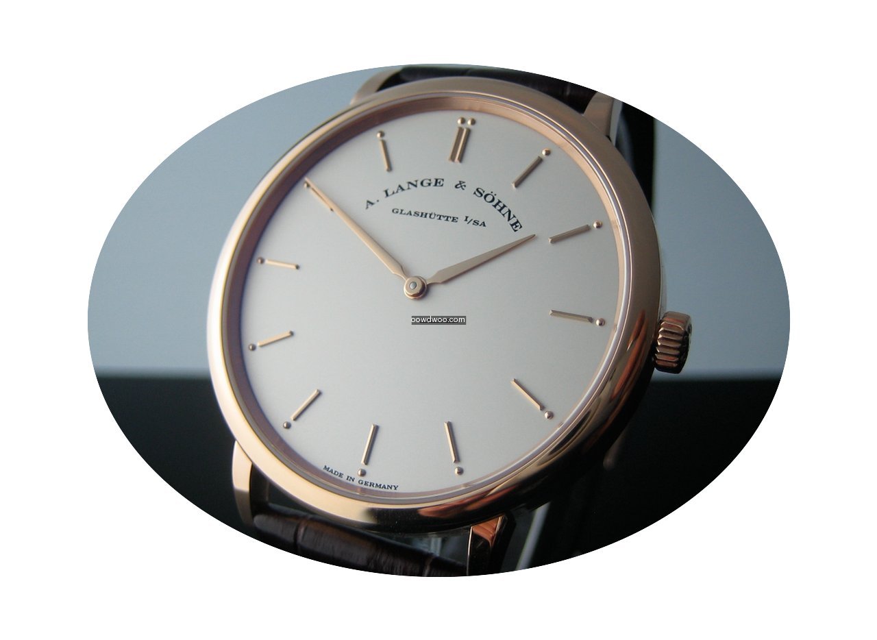 A. Lange & Söhne Saxonia Thin Rotgold 2...