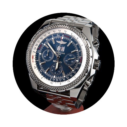 Breitling for bentley 6.75 steel automat...