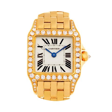Cartier Santos Demoiselle Ladies 18k Yel...