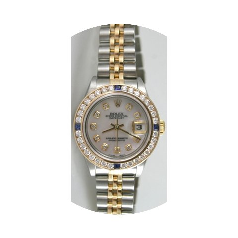 Rolex Datejust 79173 Lady's Steel and 18...