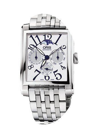 Oris Rectangular Complication, Date, Ste...